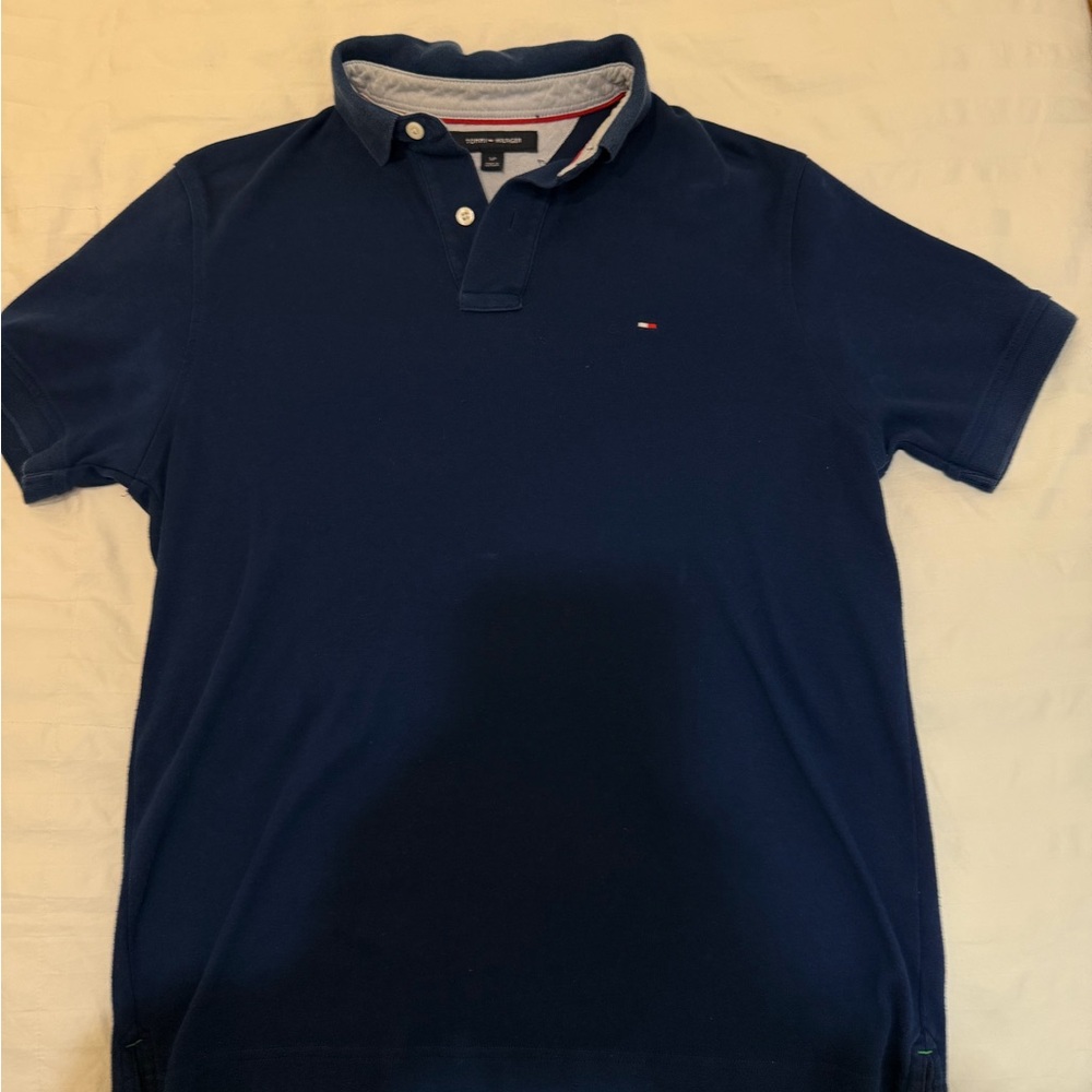 Tommy Hilfiger Dark Blue Men's Polo Shirt